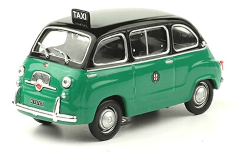 Auto Colección Taxis Del Mundo Fiat 600 Multipla Milan 1958