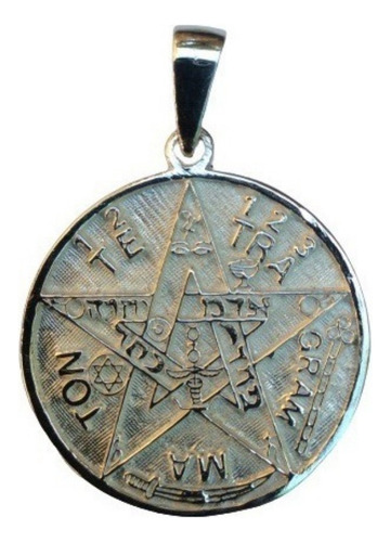 Dije Personalizado Tetragramaton Tapado Resistente Plata Ley