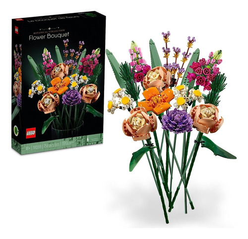 Lego Botanical Collection Flower Bouquet 756 Piezas 10280