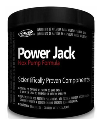 Power Jack Nox Pump Formula - Power Supplements