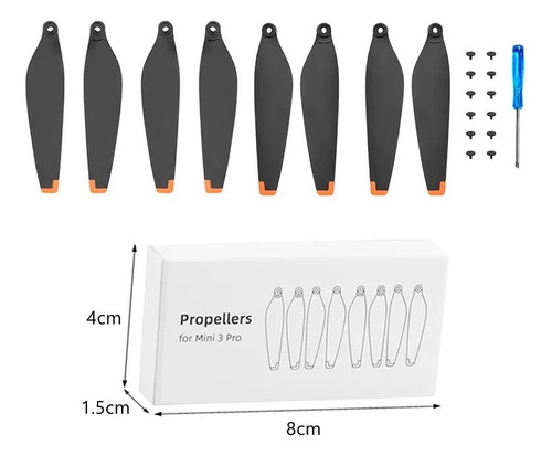 2 Pares Drones Palas De Hélices Para Dji Mini 3 Pro 6030