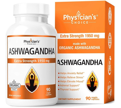 Ashwagandha 2100mg Alta Concentracion Usa