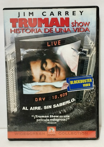 Dvd Truman Show Historia De Una Vida - Peter Weir 1998