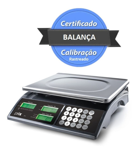 Balança Toledo 3 Fit 15kg - Com Certificado De Calibração