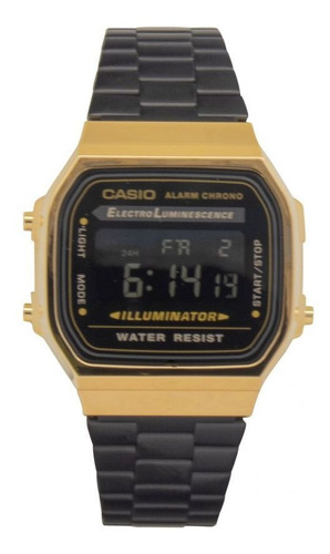 Reloj Casio A_168wegb_1b Negro Unisex