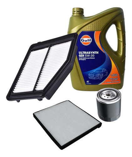 Kit X3 Filtros + Aceite 5w30 Honda Civic 1.8 2012 - 2016 Nks