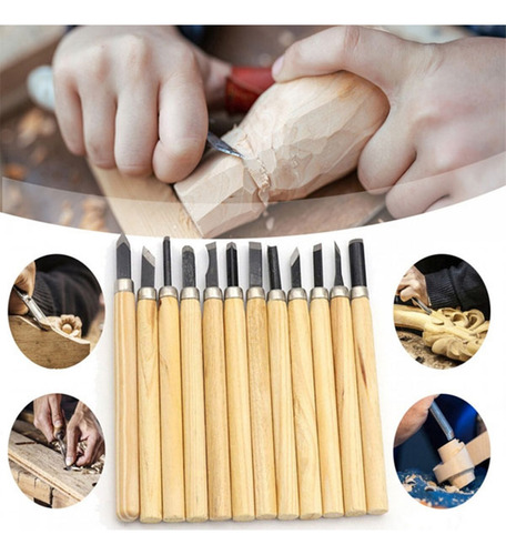 Tallado De Madera Mano De Carpintero Herramienta De Cincel C