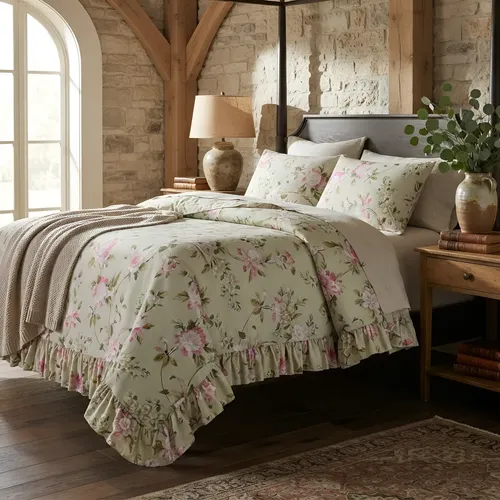 Vianelli Colcha Premium Queen 3 Peças Percal 400 Fios Toque Macio