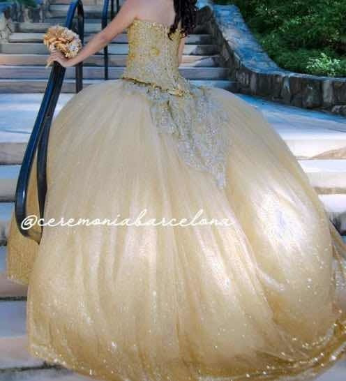 Vestidos De Xv Años Ragazza Dorado | MercadoLibre 📦 Vestidos De Xv Años Ragazza Dorado | MercadoLibre 📦