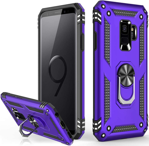 Funda De Grado Militar Para Samsung Galaxy S9 - Violeta