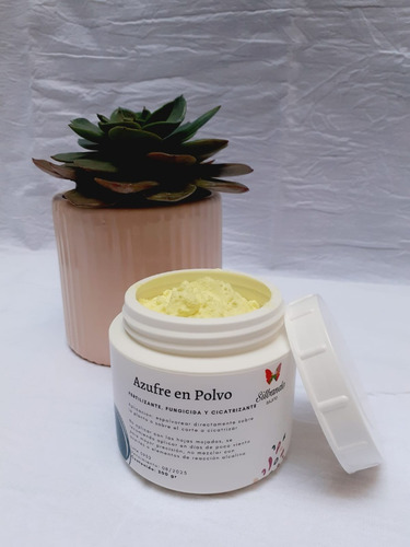 Azufre En Polvo Fertilizante Y Cicatrizante De Poda 200 Gr