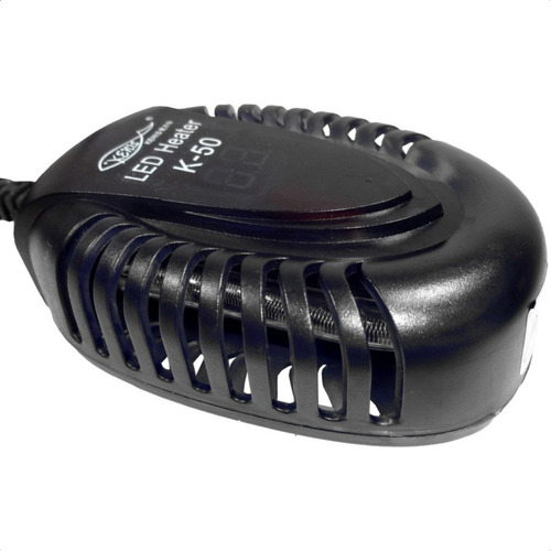 Aquecedor Com Termostato Hopar Digital K-50 200w P/ Aquários