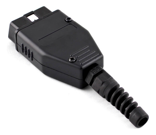 Kit 10 Conector Obd2 Macho 16 Pinos 12/24v C/ Capa