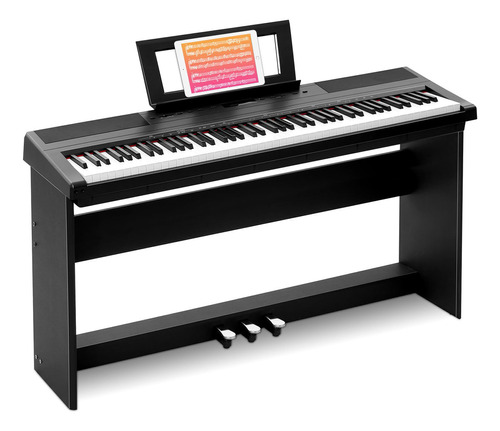 Piano Digital (s-600t: Teclas Con Peso Completo+soporte)