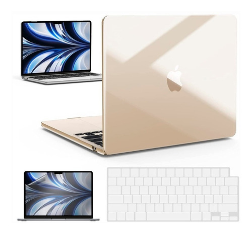 Combo Case Protector @ Macbook Air M2 13.6 2022 A2681 Ingles