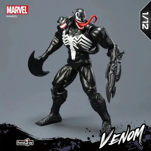 Kit Modelo Plástico Venom Marvel 1:12 Para Montar | MercadoLivre