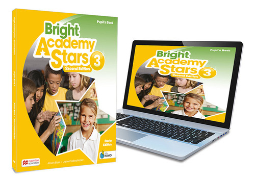 Libro Bright Academy Stars 2nd 3 Pb Epk - Macmillan E.l.t.