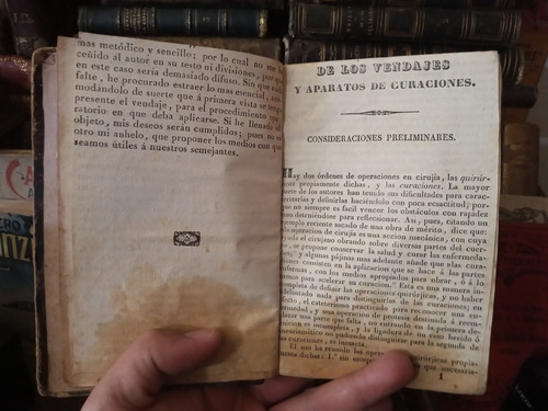 Compendio Del Arte De Los Vendajes Aparatos De Curación 1839 (Usado)