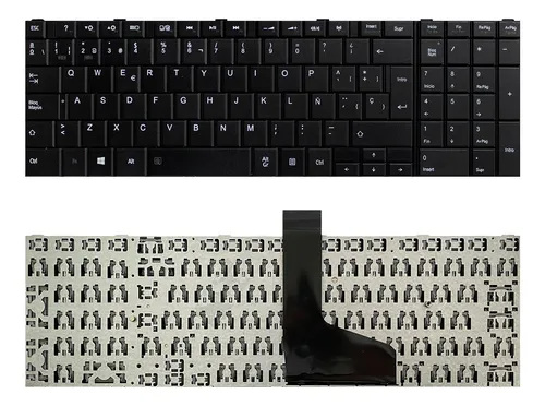comprar Teclado Toshiba Satellite C50 C55 C55-a5249 Negro Español