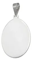 Comprar Medalla De Plata 925 Oval Para  Grabar Kendra Joyas