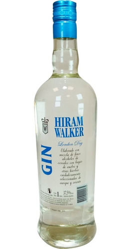 Gin Hiram Walker London Dry 1l 01almacen