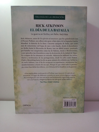 El Dia De La Batalla - Rick Atkinson