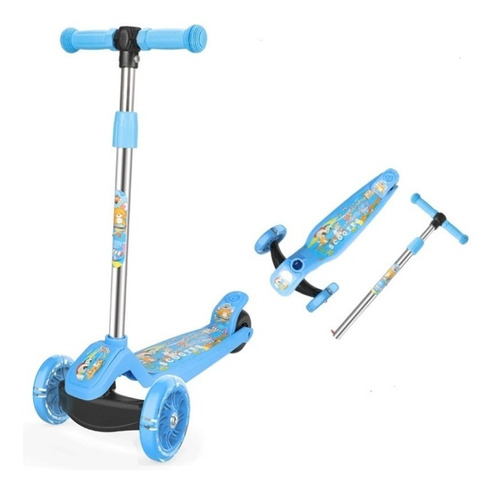 Patineta Monopatín Scooter Colores Qc-2866