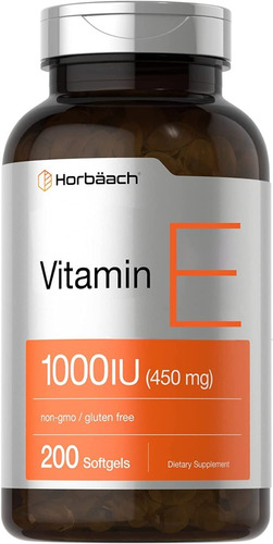 Vitamina E 1000 Horbaach - Unidad a $1365