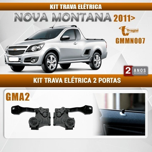 Kit Trava Elétrica Tragial Gma2 Mn Nova Montana 2011 A 2020