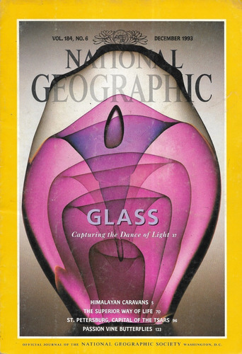 National Geographic / December 1993 / Glass Dance Of Light