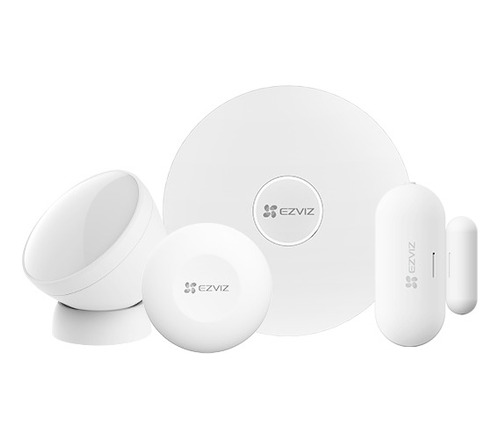 Kit Alarma A3 Zigbee + Sensores + Botón Inteligente Ezviz