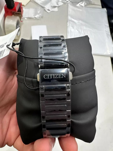 Relógio Citizen Bi5017-50e Analógico Para Homens Preto Preto Preto