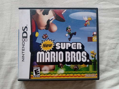 New Super Mario Bros Nintendo Ds (importante Portada Impresa