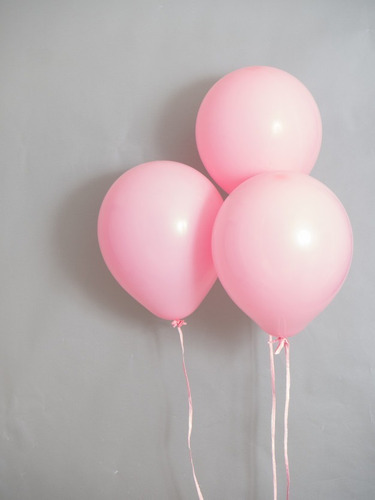 Pack X 10 Globos Rosa  Pastel  De 10 Pulgadas