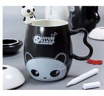 Lindas Tazas De Cerámica Modelo Panda San Valentin