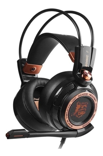 Auricular Gamer Somic G941 Negro Con Vibracion Y Luz