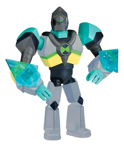 Ben 10 - Boneco Articulada 10 Cm -armadura Omni-kix Diamante