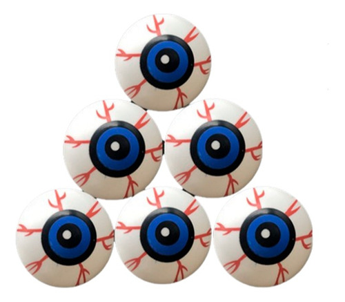 Bolsa De Ojos X6 Unidades Decoracion Halloween