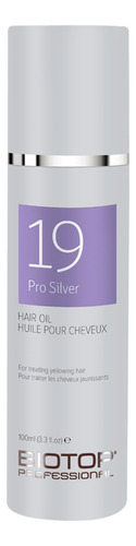 Biotop 19 Pro Silver Hair Oil Aceite Reparador Matizador 
