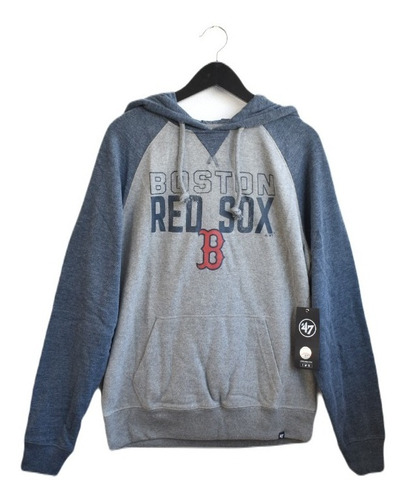 Buzo Canguro Hoodie Hombre Boston Red Sox 47 Brand Original