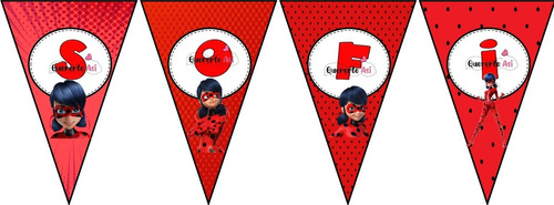 Kit Imprimible Express Personalizado- Ladybug