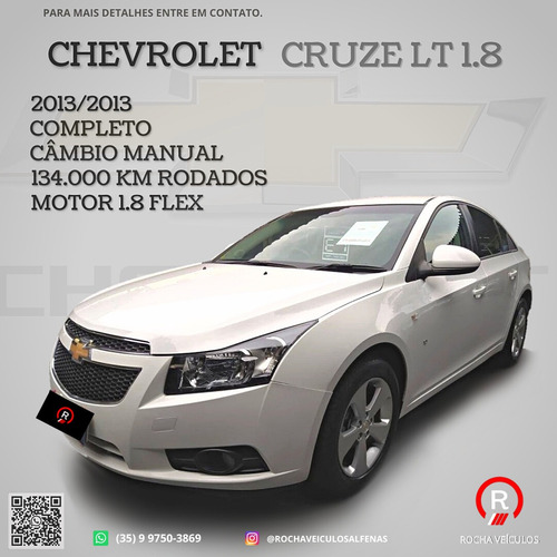 Imagem 1 de 7 de Chevrolet Cruze 2013 1.8 Lt Ecotec 6 4p