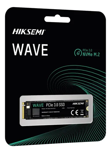 Disco Sólido Hiksemi Wave(p) Hs-ssd- 256g Pcie 3.0 Nvme