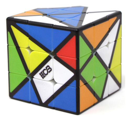 Cubo Mágico 3x3x3 Personalizado - Vinci Cube Mixed Axis Estrutura Colorido