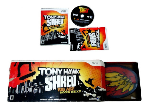 ¡¡¡ Tony Hawk Shred Big Air! Bigger Tricks Nintendo Wii !!!