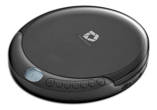 Discman Player Deluxe Products Auxiliar Portatil Cd Color Negro