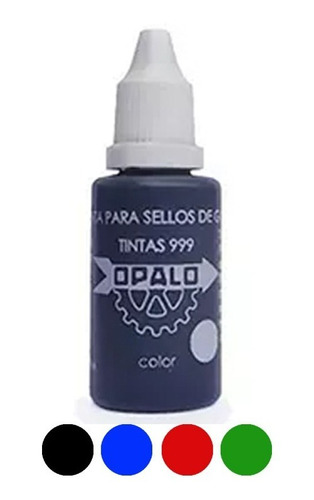 Tinta Para Sellos 60cc Opalo Pagoda Original Negro Original