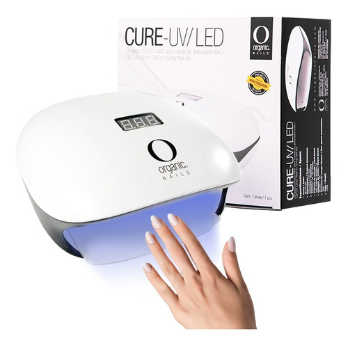 Lampara Cure Uv/led 48w Curado Geles Uñas By Organic Nails