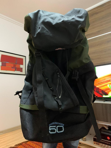 Mochila Caminhada 50 Litros Trilhas E Rumos - Usei Só 2x.