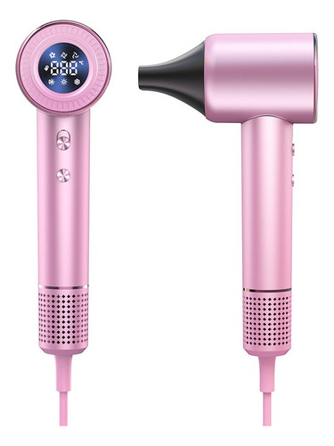 Secadora De Cabello De Alta Velocidad Con Pantalla Led